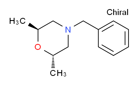 (2S,6s)-2,6-dimethyl-4-(phenylmethyl)-morpholine