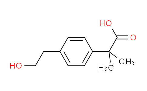 2-(4-(2-Hydroxyethyl)phenyl)-2-methylpropanoic acid