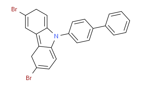 9-([1,1'-Biphenyl]-4-yl)-3,6-dibromo-9h-carbazole