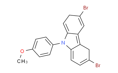 3,6-Dibromo-9-(4-methoxyphenyl)carbazole