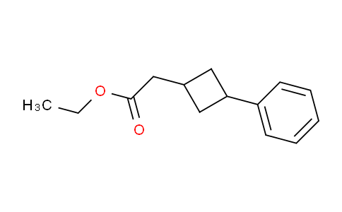 Ethyl 2-(3-phenylcyclobutyl)acetate