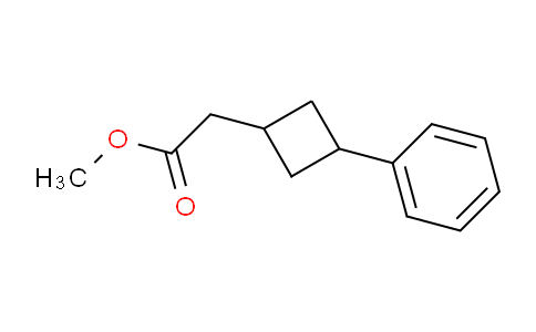 Methyl 2-(3-phenylcyclobutyl)acetate