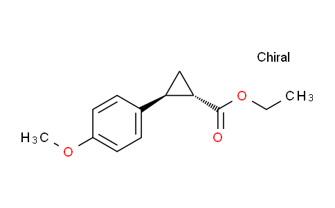 Ethyl (1S,2S)-2-(4-methoxyphenyl)cyclopropane-1-carboxylate