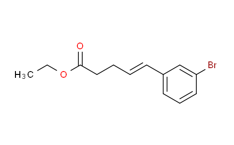 Ethyl 5-(3-bromophenyl)pent-4-enoate