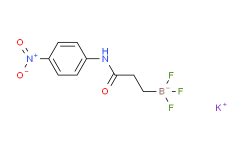 Potassium trifluoro(3-((4-nitrophenyl)amino)-3-oxopropyl)borate