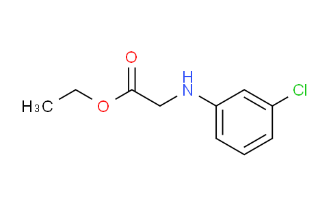Ethyl (3-chlorophenyl)glycinate