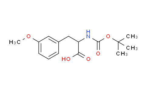 2-([(Tert-butoxy)carbonyl]amino)-3-(3-methoxyphenyl)propanoic acid
