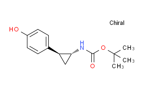 Tert-butyl n-[(1r,2s)-rel-2-(4-hydroxyphenyl)cyclopropyl]carbamate