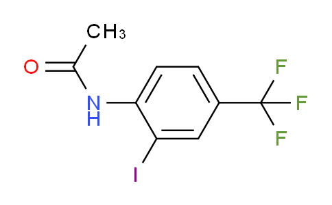 N-(2-iodo-4-(trifluoromethyl)phenyl)acetamide