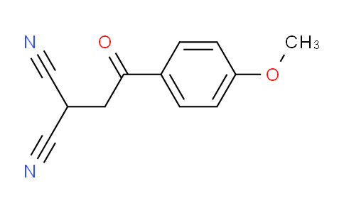 2-(2-Oxo-2-(4-methoxyphenyl)ethyl)malononitrile