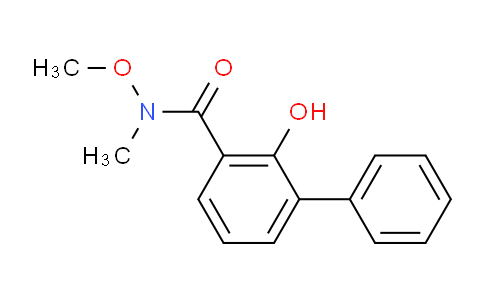 2-Hydroxy-n-methoxy-n-methyl-[1,1'-biphenyl]-3-carboxamide