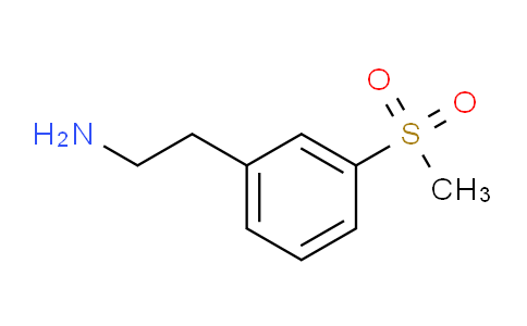 2-[3-(Methylsulfonyl)phenyl]ethylamine