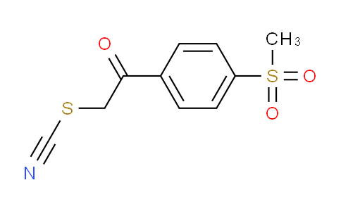 2-[4-(Methylsulfonyl)phenyl]-2-oxoethyl thiocyanate