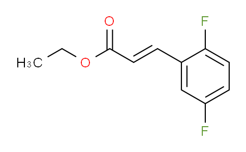(E)-Ethyl 3-(2,5-difluorophenyl)acrylate