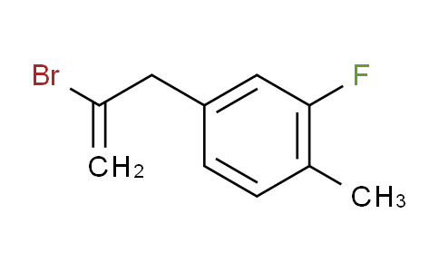 2-Bromo-3-(3-fluoro-4-methylphenyl)-1-propene