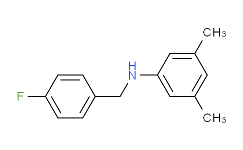 N-(3,5-Dimethylphenyl)-4-fluorobenzylamine