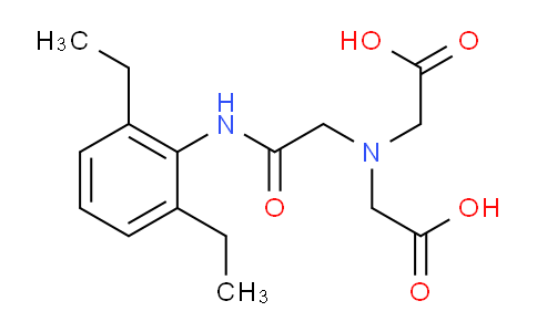 N-(2,6-Diethylphenylcarbamoylmethyl)iminodiacetic acid