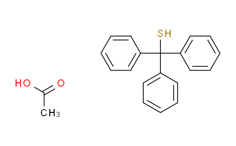 Triphenylmethanethiol acetate