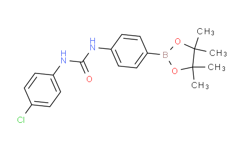 1-(4-Chlorophenyl)-3-(4-(4,4,5,5-tetramethyl-1,3,2-dioxaborolan-2-yl)phenyl)urea