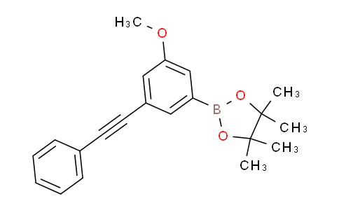 2-(3-Methoxy-5-(phenylethynyl)phenyl)-4,4,5,5-tetramethyl-1,3,2-dioxaborolane