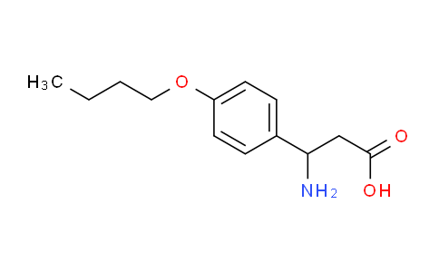 3-(4-Butoxyphenyl)-beta-alanine