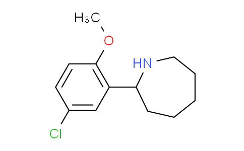 2-(5-Chloro-2-methoxyphenyl)azepane