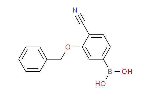 3-Benzyloxy-4-cyanophenylboronic acid