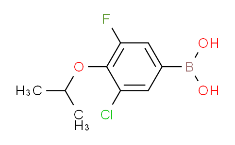 3-Chloro-5-fluoro-4-isopropoxyphenylboronic acid