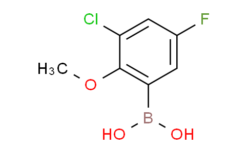 3-Chloro-5-fluoro-2-methoxyphenylboronic acid