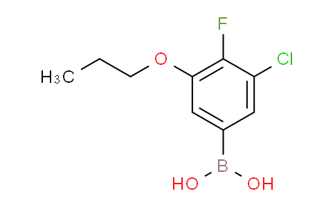 3-Chloro-4-fluoro-5-propoxyphenylboronic acid
