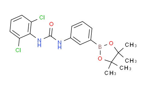 1-(2,6-Dichlorophenyl)-3-[3-(tetramethyl-1,3,2-dioxaborolan-2-yl)phenyl]urea