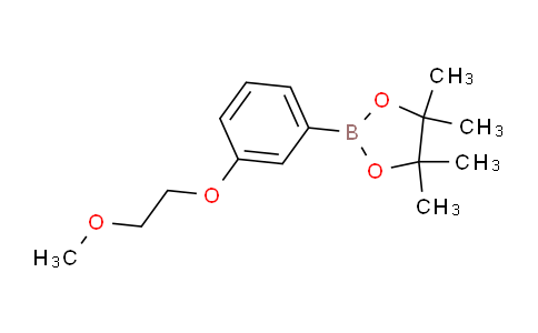 2-[3-(2-Methoxyethoxy)phenyl]-4,4,5,5-tetramethyl-1,3,2-dioxaborolane
