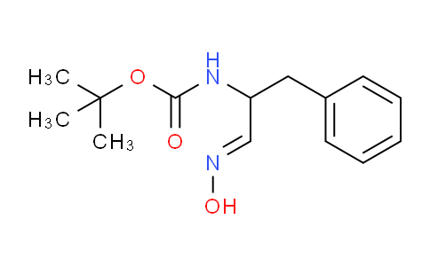 tert-Butyl 1-(hydroxyimino)-3-phenylpropan-2-ylcarbamate