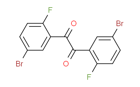 Bis(5-bromo-2-fluorophenyl)ethane-1,2-dione