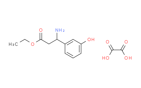 Ethyl 3-amino-3-(3-hydroxyphenyl)propanoate oxalate