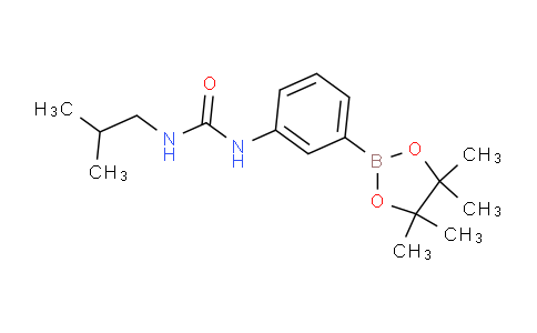 1-Isobutyl-3-(3-(4,4,5,5-tetramethyl-1,3,2-dioxaborolan-2-yl)phenyl)urea