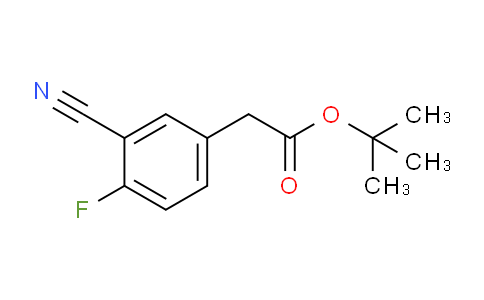 tert-Butyl 2-(3-cyano-4-fluorophenyl)acetate