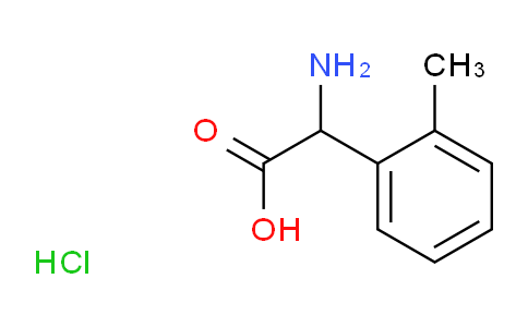 Amino(2-methylphenyl)acetic acid hydrochloride