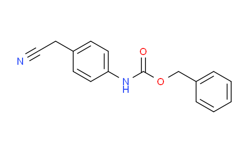 Benzyl N-[4-(cyanomethyl)phenyl]carbamate