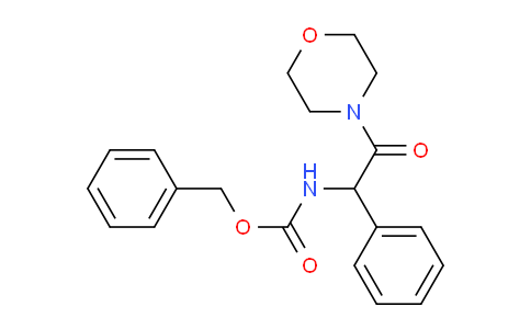 Benzyl N-[2-(morpholin-4-yl)-2-oxo-1-phenylethyl]carbamate