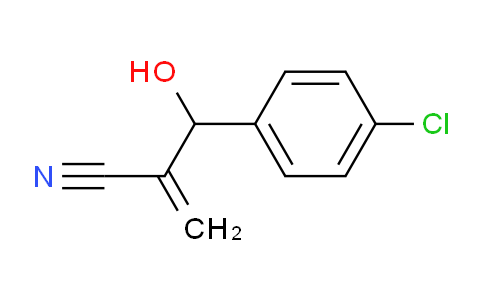 2-[(4-Chlorophenyl)(hydroxy)methyl]prop-2-enenitrile