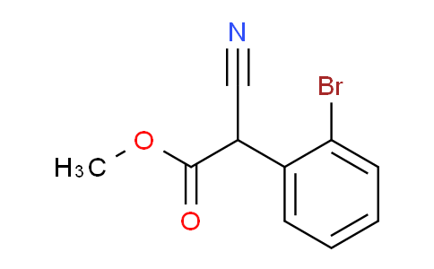 Methyl 2-(2-bromophenyl)-2-cyanoacetate