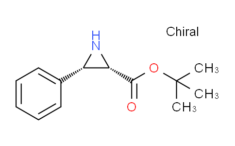 cis-tert-Butyl 3-phenylaziridine-2-carboxylate