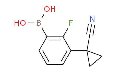 3-(1-Cyanocyclopropyl)-2-fluorophenylboronic acid