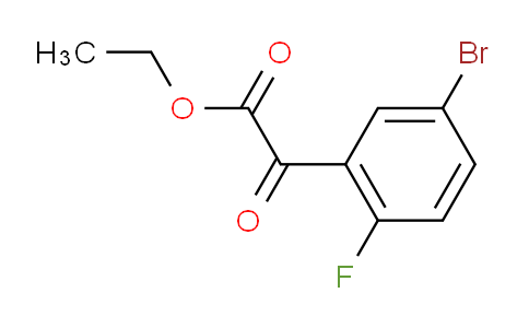 Ethyl 2-(5-bromo-2-fluorophenyl)-2-oxoacetate
