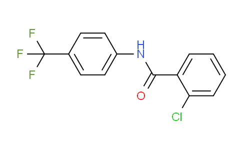 2-Chloro-N-[4-(trifluoromethyl)phenyl]benzamide