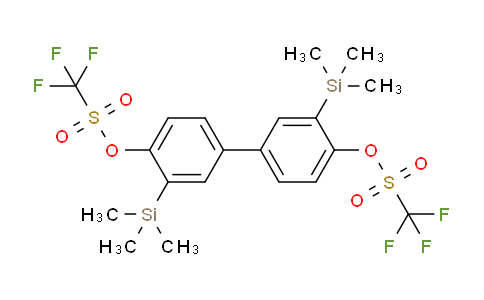 3,3'-Bis(trimethylsilyl)biphenyl-4,4'-diyl bis(trifluoromethanesulfonate)