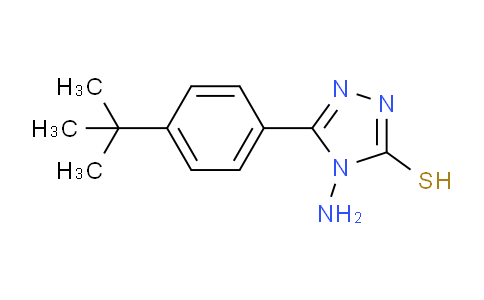 4-Amino-5-(4-tert-butyl-phenyl)-4h-[1,2,4]triazole-3-thiol