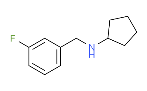 N-[(3-Fluorophenyl)methyl]cyclopentanamine