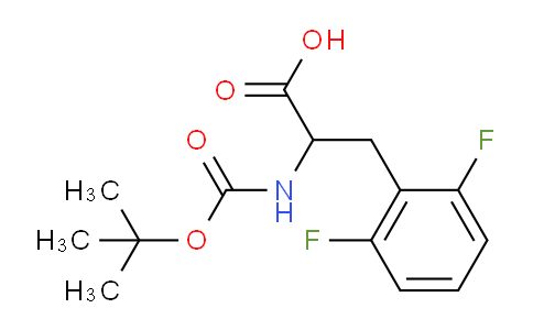 2-(tert-Butoxycarbonylamino)-3-(2,6-difluorophenyl)propanoic acid